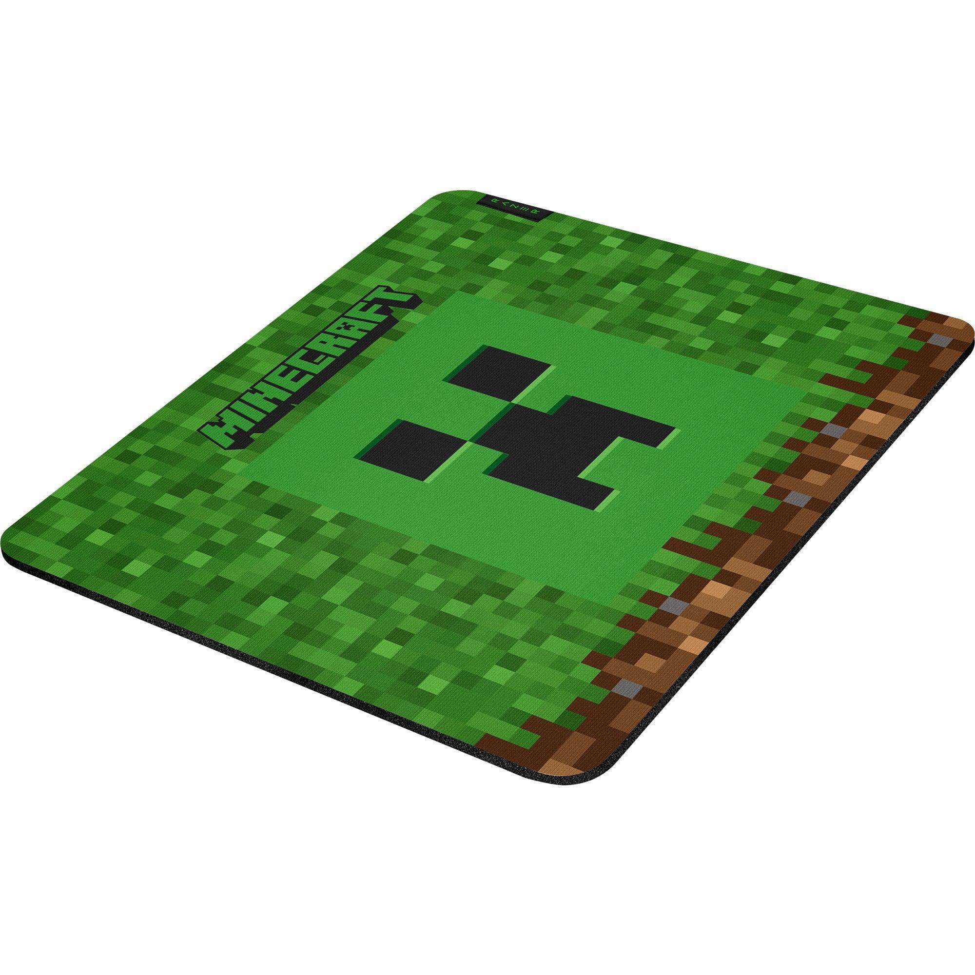 Razer Gigantus V2 Minecraft Edition grøn musemåtte med Creeper-mønster