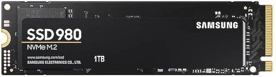Samsung 980 SSD 1TB M.2-disk i original emballage fra Dalgaard-IT