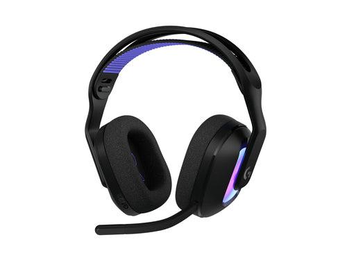 Logitech G G522 LIGHTSPEED trådløst gaming headset i sort med RGB-belysning