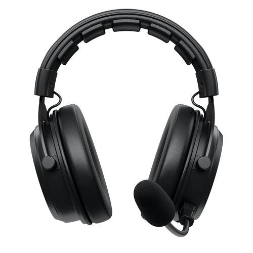 CHERRY XTRFY H3 trådløst gaming headset i sort med aluminiumsramme