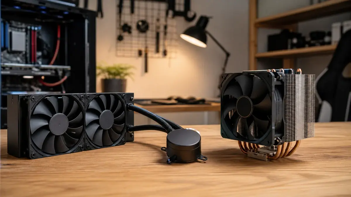 AIO vs luftkøling: vælg CPU-køling rigtigt